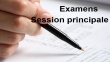 Calendrier des Examens de la Session Principale du Semestre 01